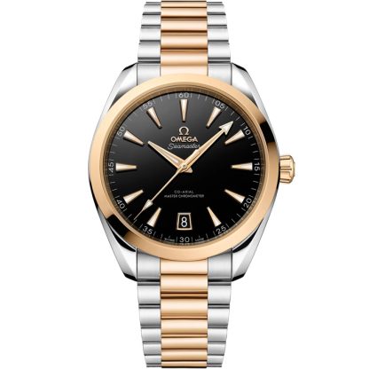 Omega Seamaster Aqua Terra 150M 41 mm, stål - Moonshine™ guld på stål - Moonshine™ guld 220.20.41.21.01.001