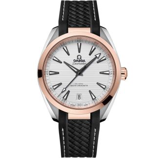 Omega Seamaster Aqua Terra 150M 41 mm, stål - Sedna™ guld på gummiband 220.22.41.21.02.001