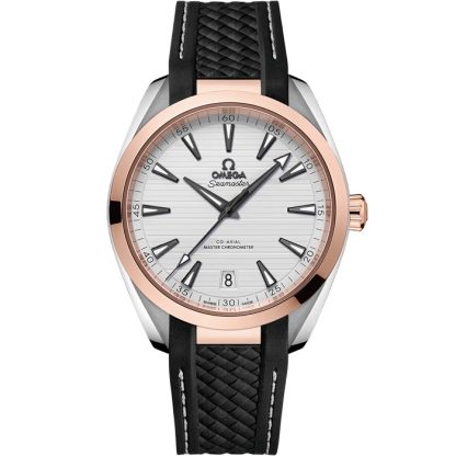 Omega Seamaster Aqua Terra 150M 41 mm, stål - Sedna™ guld på gummiband 220.22.41.21.02.001
