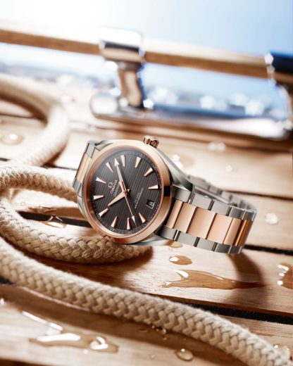 Omega Seamaster Aqua Terra 150M 41 mm, stål - Sedna™ guld på stål - Sedna™ guld 220.20.41.21.06.001 - Bild 2