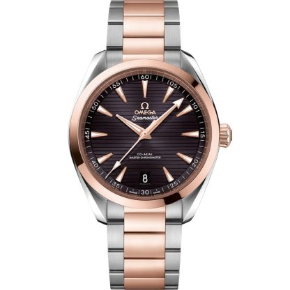 Omega Seamaster Aqua Terra 150M 41 mm, stål - Sedna™ guld på stål - Sedna™ guld 220.20.41.21.06.001