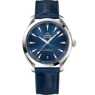 Omega Seamaster Aqua Terra 150M 41 mm, stål på läderband 220.13.41.21.03.003