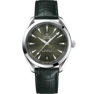 Omega Seamaster Aqua Terra 150M 41 mm, stål på läderband 220.13.41.21.10.001