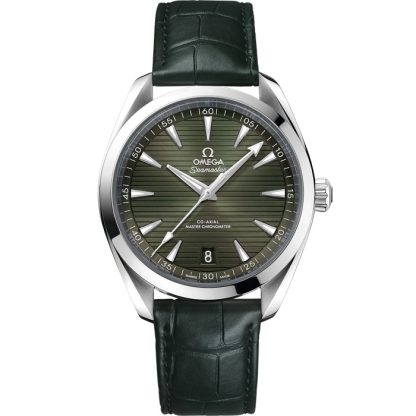 Omega Seamaster Aqua Terra 150M 41 mm, stål på läderband 220.13.41.21.10.001