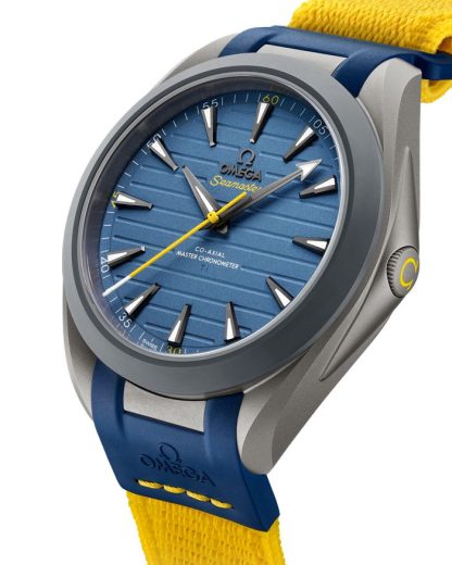 Omega Seamaster Aqua Terra 150M 41 mm, titan på gummiband 220.92.41.21.03.002 - Bild 3