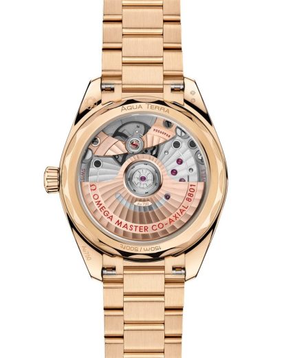Omega Seamaster Aqua Terra Shades 34 mm, Moonshine™-guld på Moonshine™-guld 220.50.34.20.02.001 - Bild 2