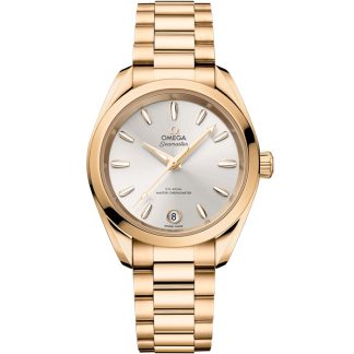 Omega Seamaster Aqua Terra Shades 34 mm, Moonshine™-guld på Moonshine™-guld 220.50.34.20.02.001