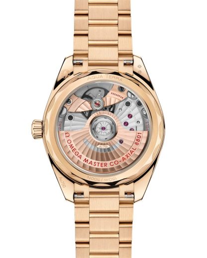 Omega Seamaster Aqua Terra Shades 34 mm, Moonshine™ guld på Moonshine™ guld 220.50.34.20.08.001 - Bild 2