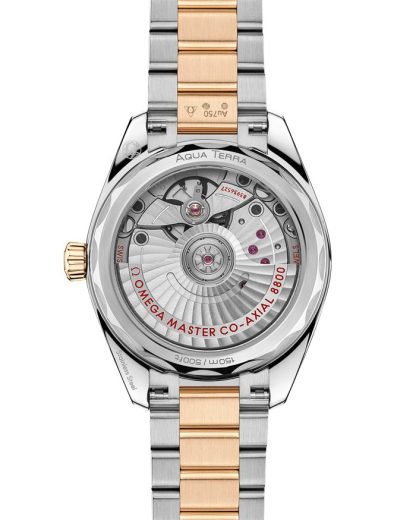 Omega Seamaster Aqua Terra Shades 34 mm, stål - Moonshine™ guld på stål - Moonshine™ guld 220.20.34.20.08.001 - Bild 2