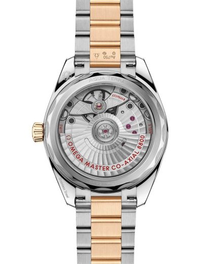 Omega Seamaster Aqua Terra Shades 34 mm, stål - Moonshine™ guld på stål - Moonshine™ guld 220.20.34.20.10.002 - Bild 2