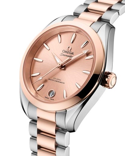 Omega Seamaster Aqua Terra Shades 34 mm, stål - Sedna™ guld på stål - Sedna™ guld 220.20.34.20.10.001 - Bild 3