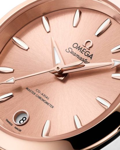 Omega Seamaster Aqua Terra Shades 34 mm, stål - Sedna™ guld på stål - Sedna™ guld 220.20.34.20.10.001 - Bild 4