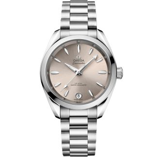 Omega Seamaster Aqua Terra Shades 34 mm, stål på stål 220.10.34.20.09.001