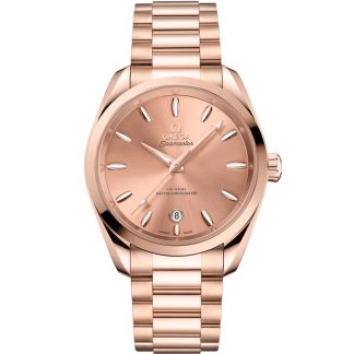 Omega Seamaster Aqua Terra Shades 38 mm, Sedna™-guld på Sedna™-guld 220.50.38.20.10.001