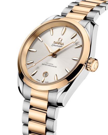 Omega Seamaster Aqua Terra Shades 38 mm, stål - Moonshine™ guld på stål - Moonshine™ guld 220.20.38.20.02.002 - Bild 3