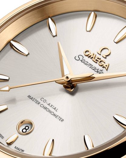 Omega Seamaster Aqua Terra Shades 38 mm, stål - Moonshine™ guld på stål - Moonshine™ guld 220.20.38.20.02.002 - Bild 4