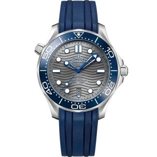 Omega Seamaster Diver 300M 42 mm, stål på gummirem 210.32.42.20.06.001