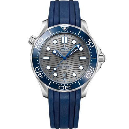 Omega Seamaster Diver 300M 42 mm, stål på gummirem 210.32.42.20.06.001
