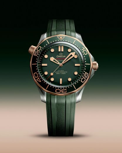 Omega Seamaster Diver 300M 42 mm, titan - Bronsguld på gummiband 210.92.42.20.10.001 - Bild 3
