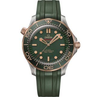Omega Seamaster Diver 300M 42 mm, titan - Bronsguld på gummiband 210.92.42.20.10.001