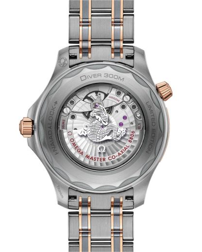 Omega Seamaster Diver 300M 42 mm, titan - tantal - Sedna™ guld på titan - tantal - Sedna™ guld 210.60.42.20.99.001 - Bild 2