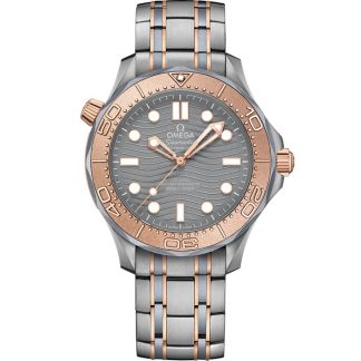 Omega Seamaster Diver 300M 42 mm, titan - tantal - Sedna™ guld på titan - tantal - Sedna™ guld 210.60.42.20.99.001