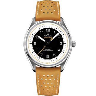 Omega Seamaster Olympic Official Timekeeper 39,5 mm, stål på läderarmband 522.32.40.20.01.002
