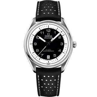 Omega Seamaster Olympic Official Timekeeper 39,5 mm, stål på läderarmband 522.32.40.20.01.003