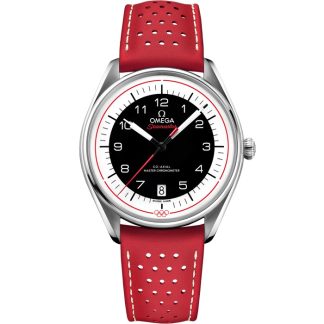 Omega Seamaster Olympic Official Timekeeper 39,5 mm, stål på läderarmband 522.32.40.20.01.004
