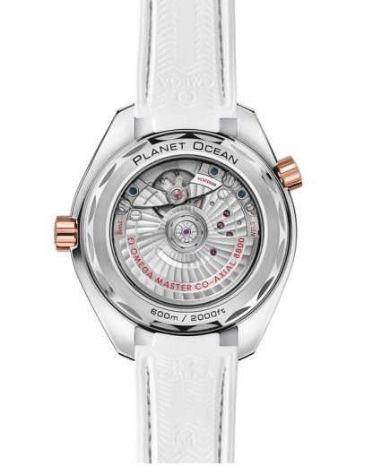Omega Seamaster Planet Ocean 600M 39,5 mm, stål - Sedna™-guld på läderrem med gummifodring 215.23.40.20.04.001 - Bild 2
