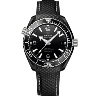 Omega Seamaster Planet Ocean 600M 39,5 mm, svart keramik på gummiband 215.92.40.20.01.001