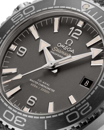 Omega Seamaster Planet Ocean 600M 43,5 mm, stål på gummiarmband 215.32.44.21.01.002 - Bild 3
