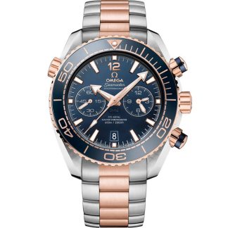 Omega Seamaster Planet Ocean 600M 45,5 mm, stål - Sedna™ guld på stål - Sedna™ guld 215.20.46.51.03.001
