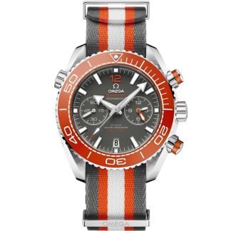 Omega Seamaster Planet Ocean 600M 45,5 mm, stål på NATO-band 215.32.46.51.99.001