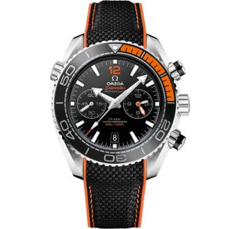 Omega Seamaster Planet Ocean 600M 45,5 mm, stål på gummiband 215.32.46.51.01.001