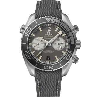 Omega Seamaster Planet Ocean 600M 45,5 mm, stål på gummiband 215.32.46.51.01.004
