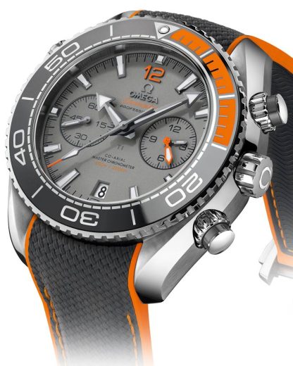 Omega Seamaster Planet Ocean 600M 45,5 mm, titan på gummiband 215.92.46.51.99.001 - Bild 2