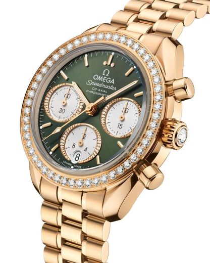 Omega Speedmaster 38 38 mm, Moonshine™ guld på Moonshine™ guld 324.55.38.50.60.001 - Bild 3