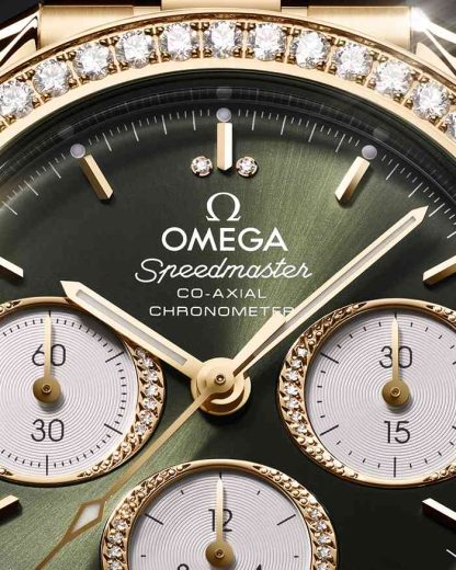 Omega Speedmaster 38 38 mm, Moonshine™ guld på Moonshine™ guld 324.55.38.50.60.001 - Bild 6