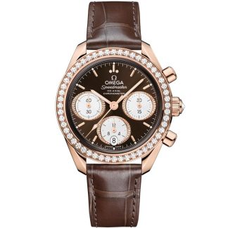 Omega Speedmaster 38 38 mm, Sedna™-guld på alligator 324.58.38.50.63.001