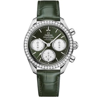 Omega Speedmaster 38 38 mm, stål på alligator 324.18.38.50.60.001