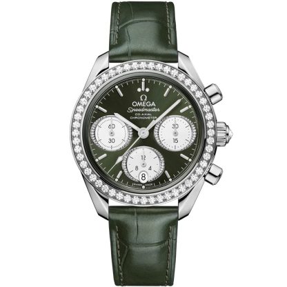 Omega Speedmaster 38 38 mm, stål på alligator 324.18.38.50.60.001