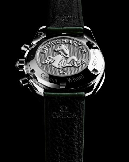 Omega Speedmaster 38 38 mm, stål på alligator 324.18.38.50.60.001 - Bild 7