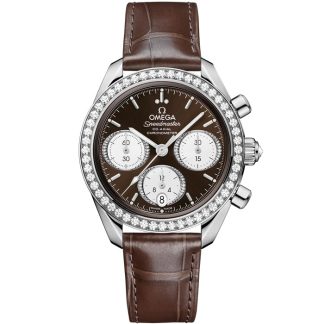 Omega Speedmaster 38 38 mm, stål på alligator 324.18.38.50.63.001