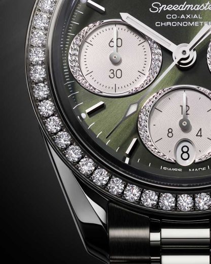 Omega Speedmaster 38 38 mm, stål på stål 324.15.38.50.60.001 - Bild 6