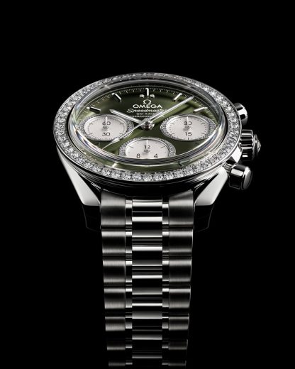 Omega Speedmaster 38 38 mm, stål på stål 324.15.38.50.60.001 - Bild 7