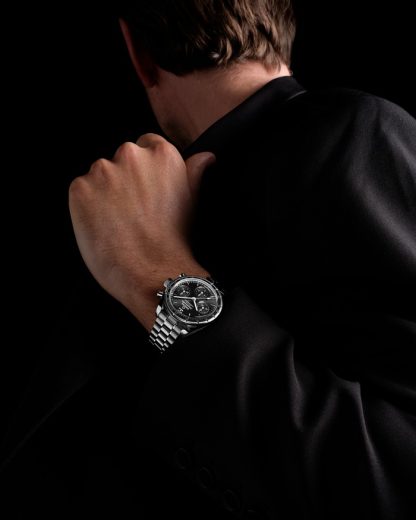 Omega Speedmaster 38 38 mm, stål på stål 324.30.38.50.01.001 - Bild 4