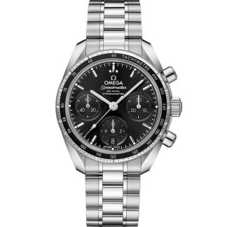 Omega Speedmaster 38 38 mm, stål på stål 324.30.38.50.01.001