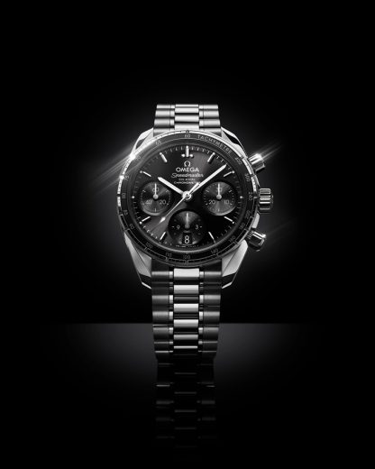 Omega Speedmaster 38 38 mm, stål på stål 324.30.38.50.01.001 - Bild 5