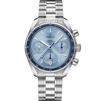 Omega Speedmaster 38 38 mm, stål på stål 324.30.38.50.03.001